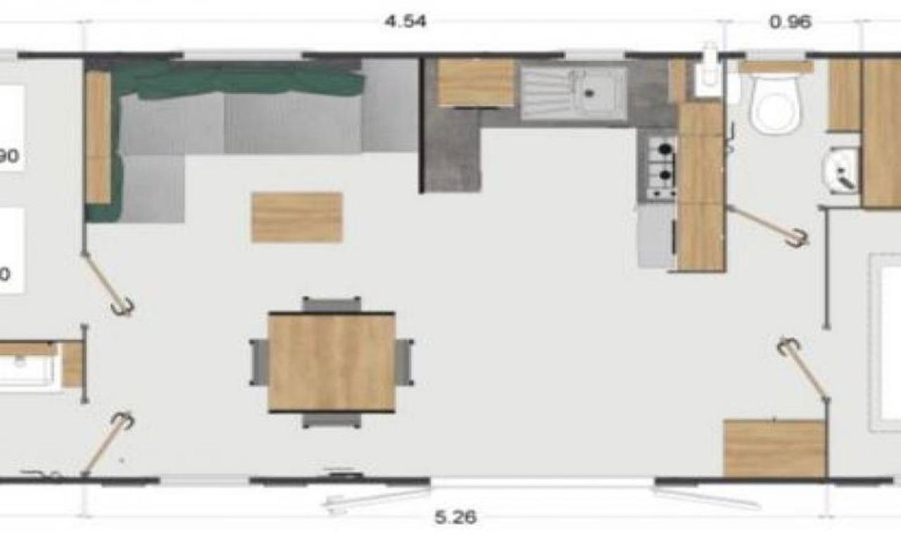 Mh6Pers-2Ch-1Sdb-Lits Faits-40M2-Terrasse-Tv--Grand Confort-Empl Calme-Kerlann Пон-Авен Екстериор снимка
